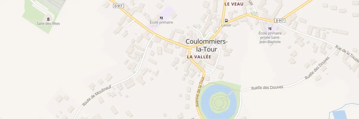 Plan du 3 Pl du 8 Mai 1945 à Coulommiers-la-Tour