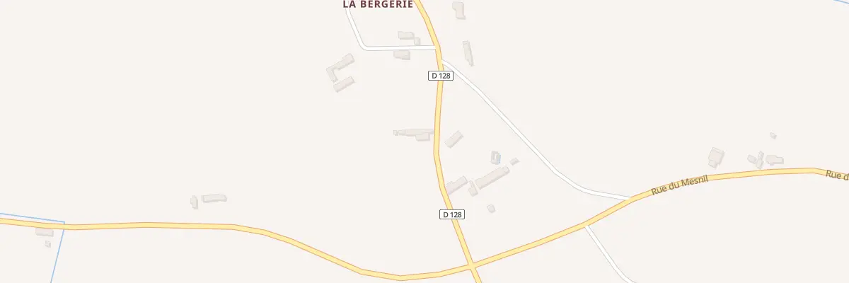 Plan du 1 La Bergerie à Nonvilliers-Grandhoux