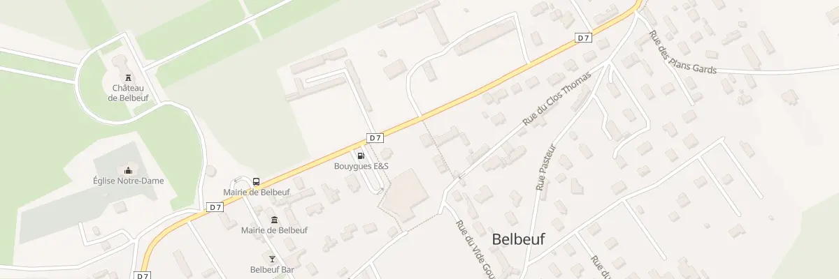 Plan du 25 Rue des Canadiens à Belbeuf