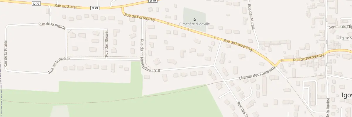 Plan du 122 Rue du Onze Novembre 1918 à Igoville