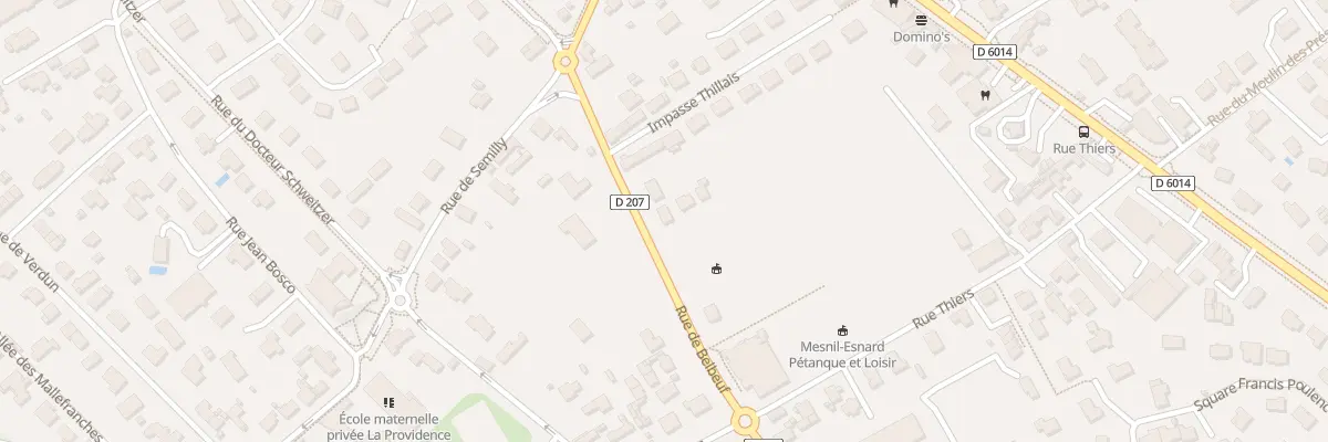 Plan du 21D Rue de Belbeuf au Mesnil-Esnard