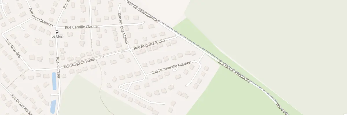 Plan du 8 Rue Normandie Niemen à Évreux