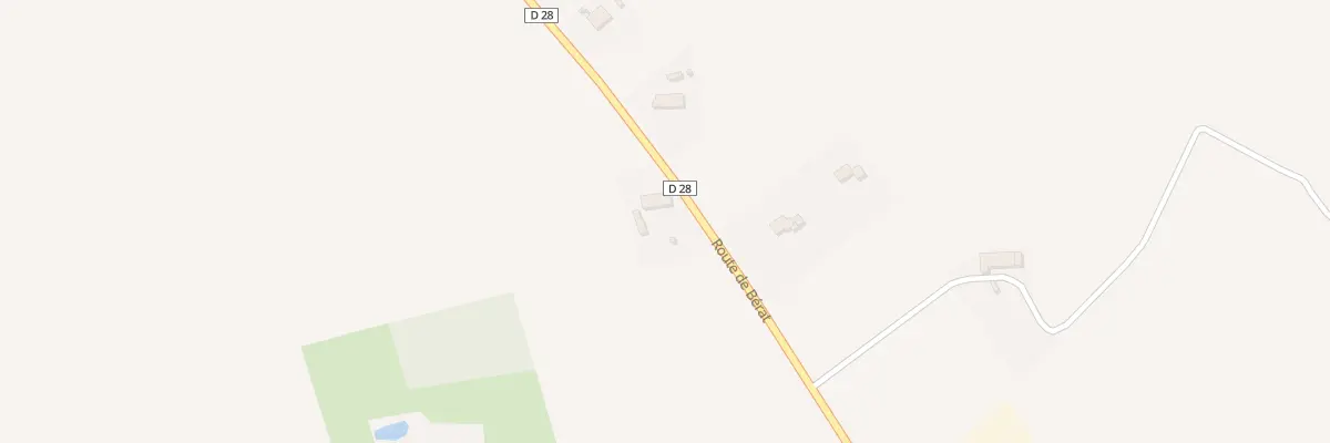 Plan du 1760 Rte de Bérat à Rieumes