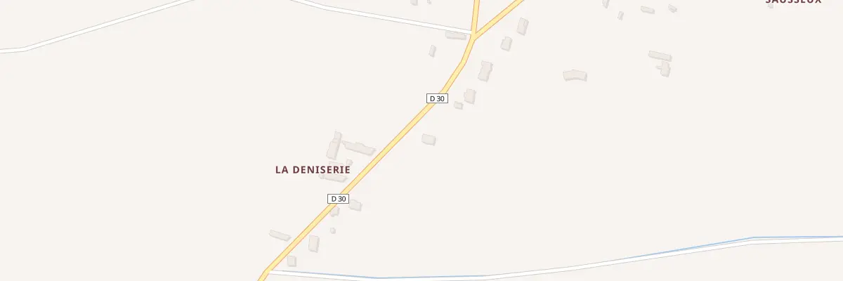 Plan du 16 La Deniserie aux Corvées-les-Yys