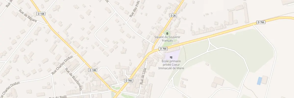 Plan du 14 Rue de Gâtine à Herbault