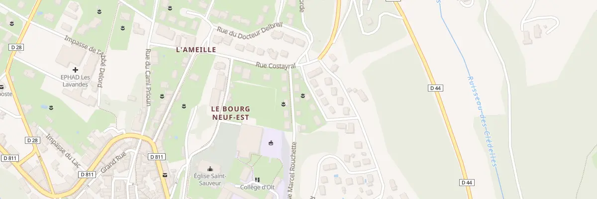 Plan du 3 Rue Marcel Rouchette à Puy-l’Évêque