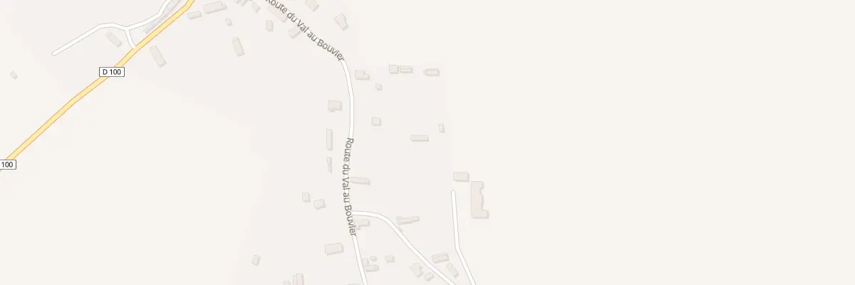Plan du 327 Rte du Val Bouvier à Frichemesnil