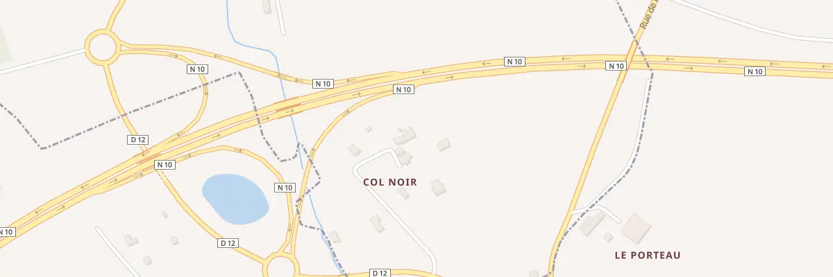 Plan du 4 Ham de Col Noir à Busloup