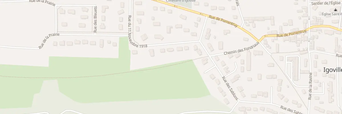 Plan du 73 Rue du Onze Novembre 1918 à Igoville