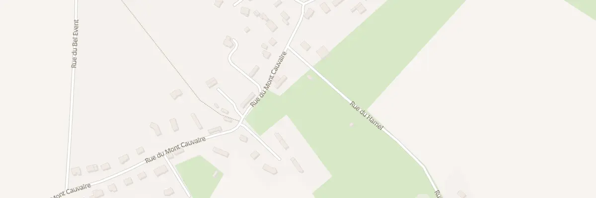 Plan de Sen des Forrieres à Authieux-Ratiéville