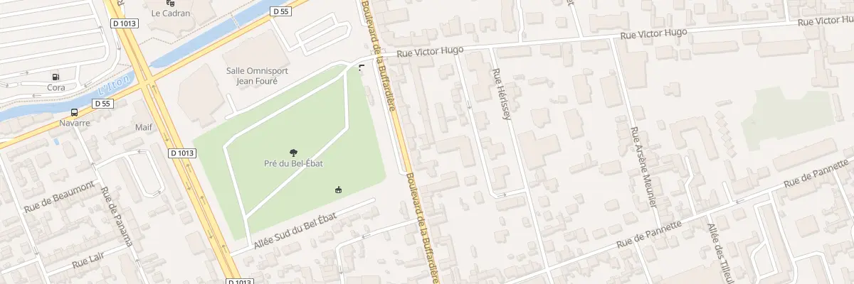 Plan du 35 Bd de la Buffardière à Évreux