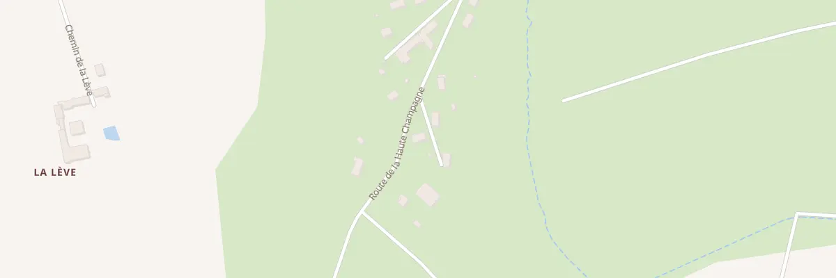 Plan du 17 Rte de la Haute Champagne à Vallières-les-Grandes