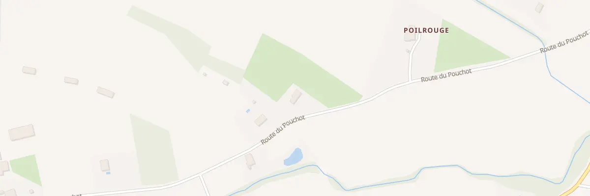 Plan du 2106 Rte du Pouchot au Burgaud
