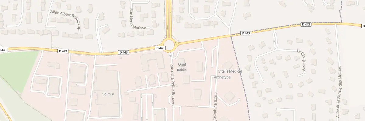 Plan du 45 Rue de la Petite Bouverie à Bihorel