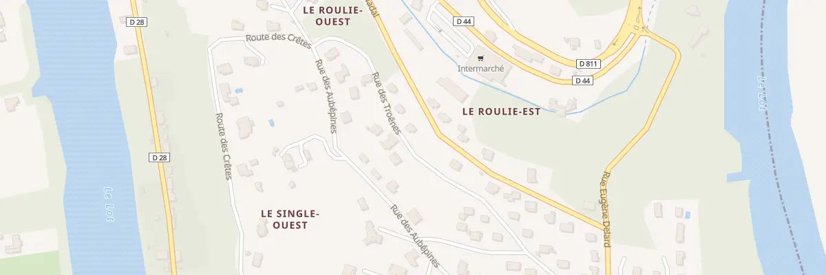 Plan du 5420N Le Roulie à Puy-l’Évêque