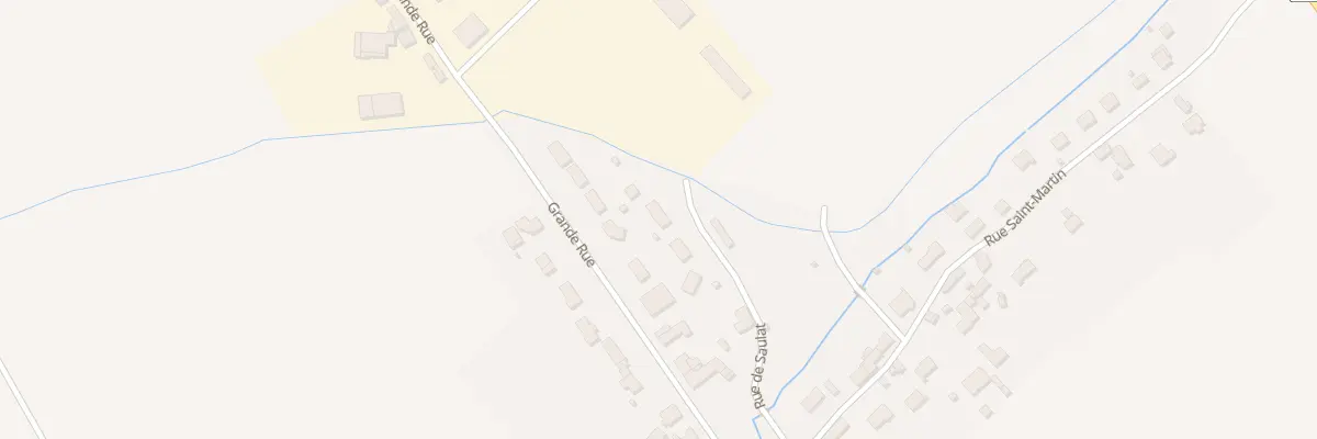 Plan du 224 Grande Rue à Villeromain