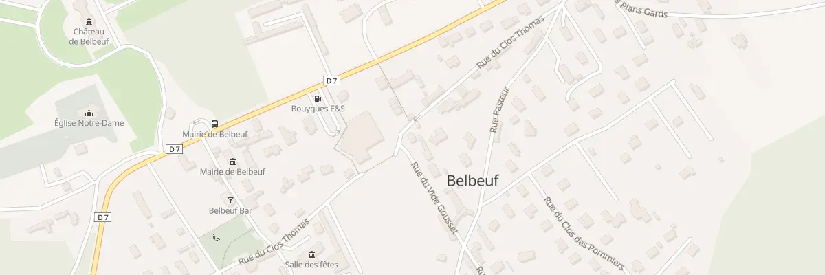 Plan du 8 Rue de Vide Gousset à Belbeuf