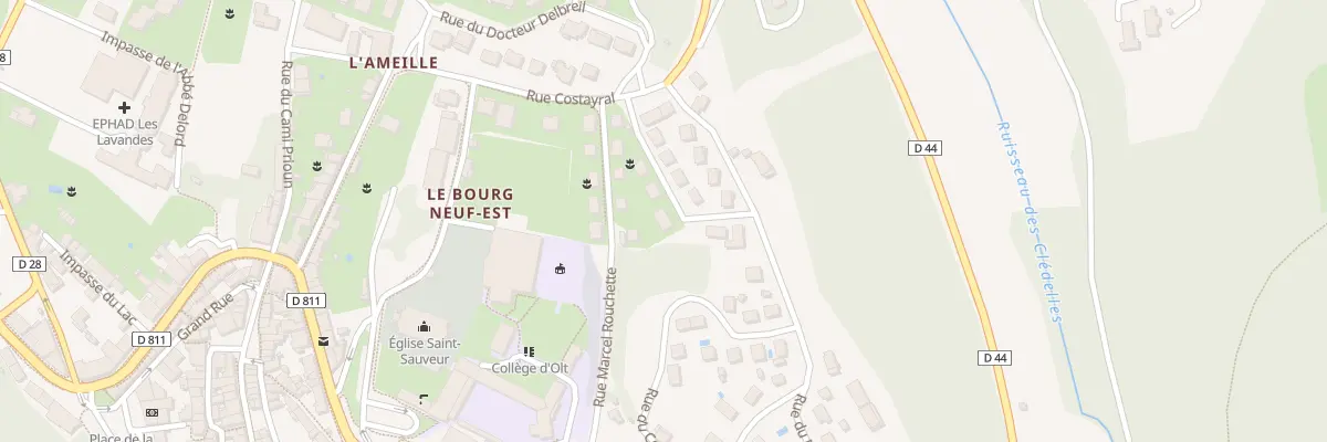 Plan du 6 Rue des Genévriers à Puy-l’Évêque