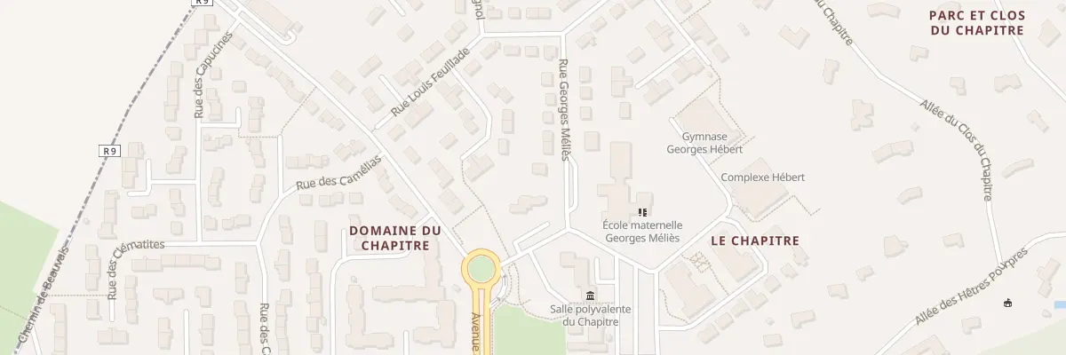 Plan du 2 Rue Georges Melies à Bihorel