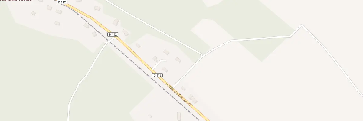 Plan du 22 Rte de Carcouet à Émalleville