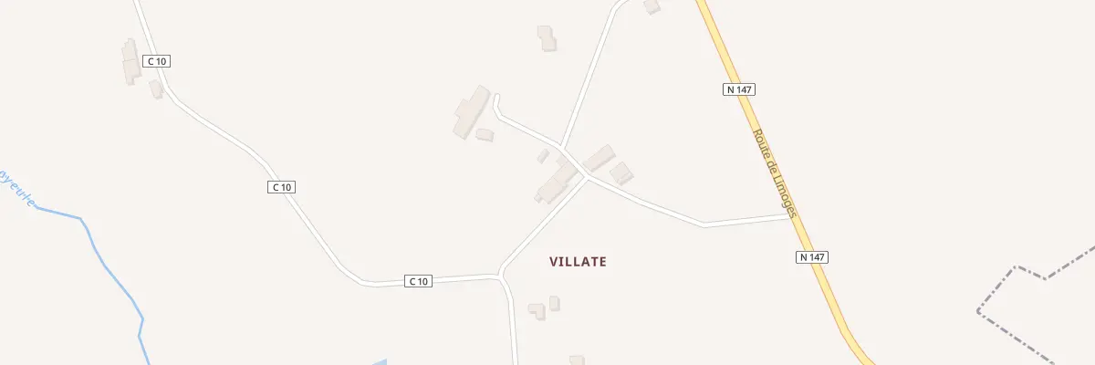 Plan du 5095 Villate à Chamboret