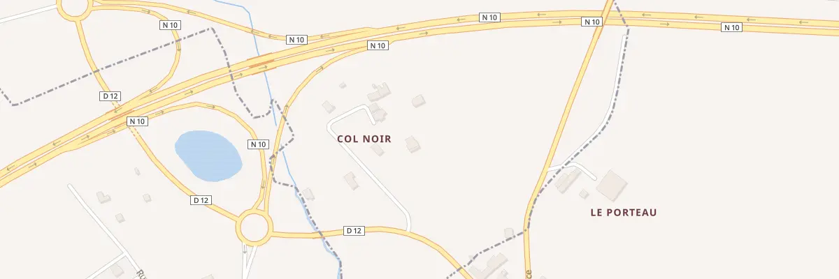 Plan du 12 Ham de Col Noir à Busloup