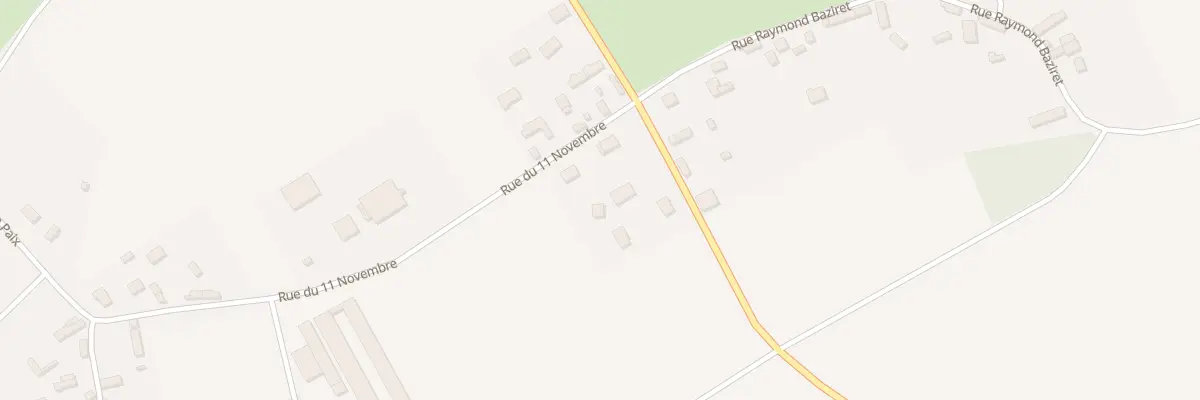 Plan du 9114 Rue du 11 Novembre à Chambois