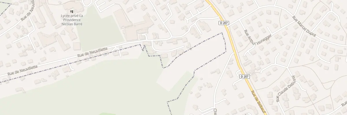 Plan du 23E Rue de Neuvillette au Mesnil-Esnard