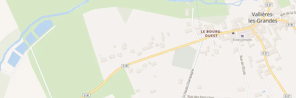 Plan du 30 Rte d’Amboise à Vallières-les-Grandes