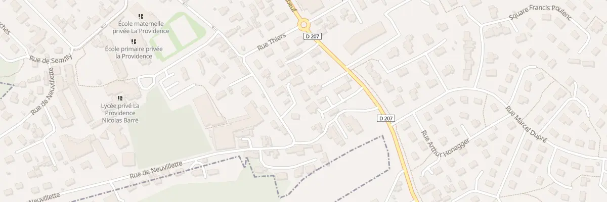 Plan du 13B Rue de Neuvillette au Mesnil-Esnard