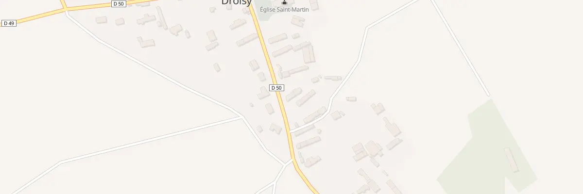 Plan du 11 Rue de la Mariette à Droisy