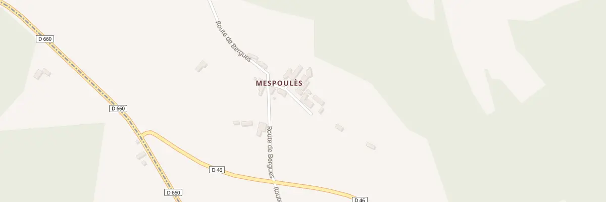 Plan du 5066 Les Mespoules à Saint-Caprais