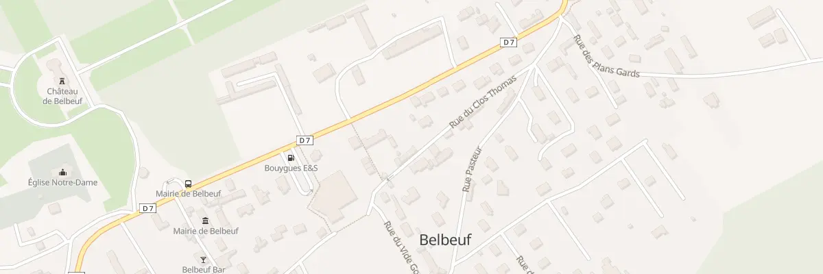 Plan du 140 Rue du Clos Thomas à Belbeuf
