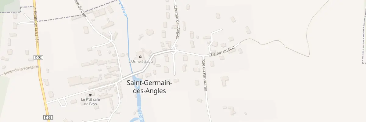 Plan du 1A Le Parc à Saint-Germain-des-Angles