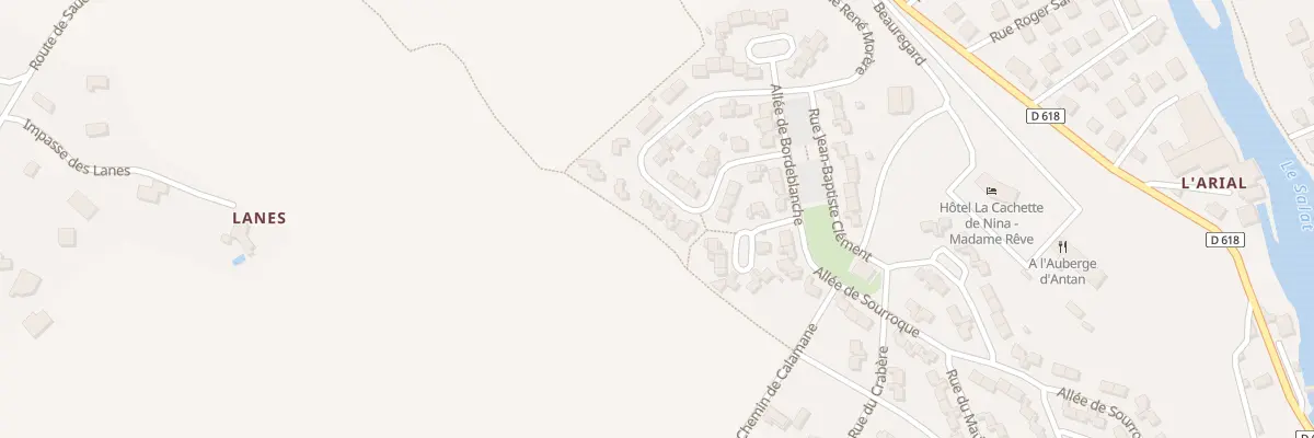 Plan du 22 Rue de Haute Serre à Saint-Girons