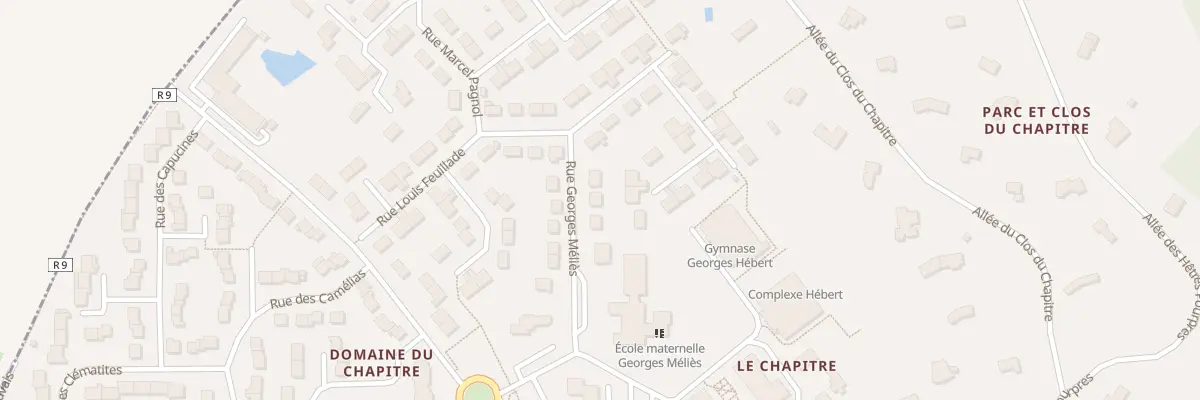 Plan du 7 Rue Georges Melies à Bihorel