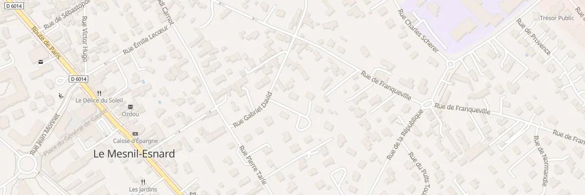 Plan du 20 Rue Gabriel David au Mesnil-Esnard