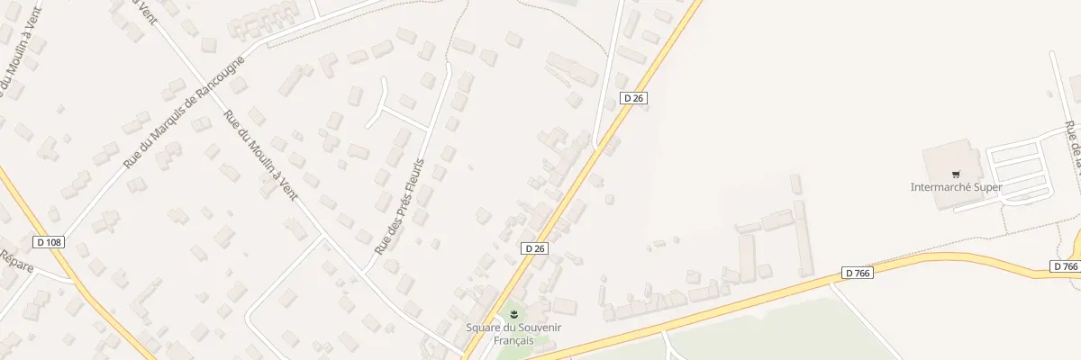 Plan du 22 Rue de Beauce à Herbault