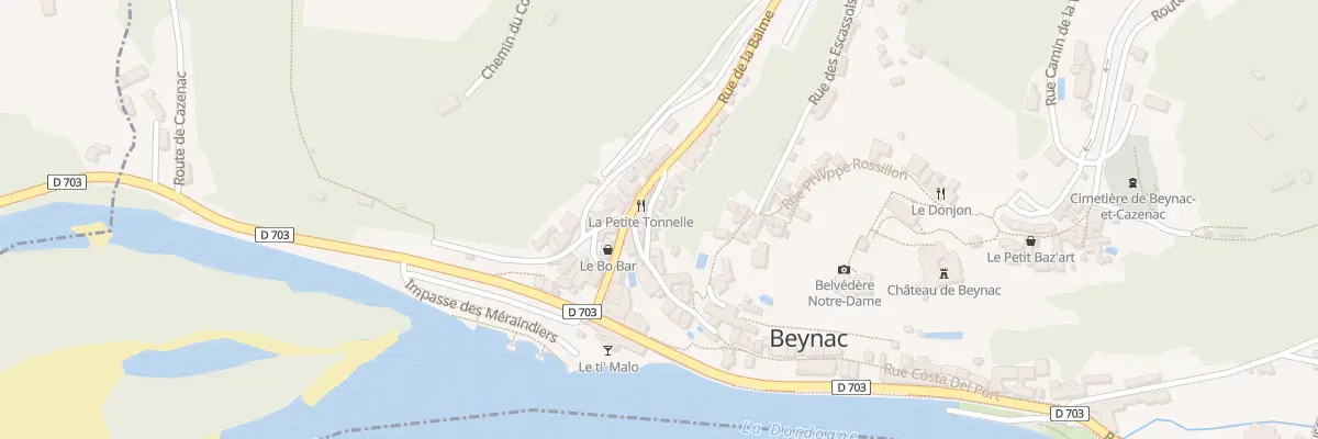 Plan du 5 Rue Caminal Del Panieraires à Beynac-et-Cazenac