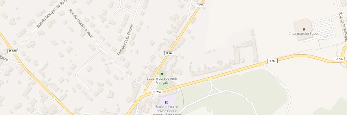 Plan du 5 Rue de Beauce à Herbault