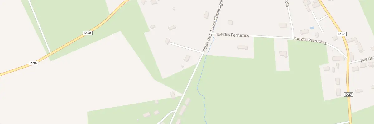 Plan du 8 Rte de la Haute Champagne à Vallières-les-Grandes