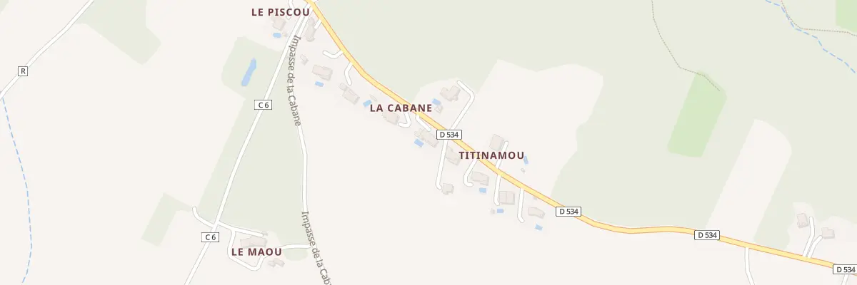 Plan du 1188 Rte de Fontenilles à Lias