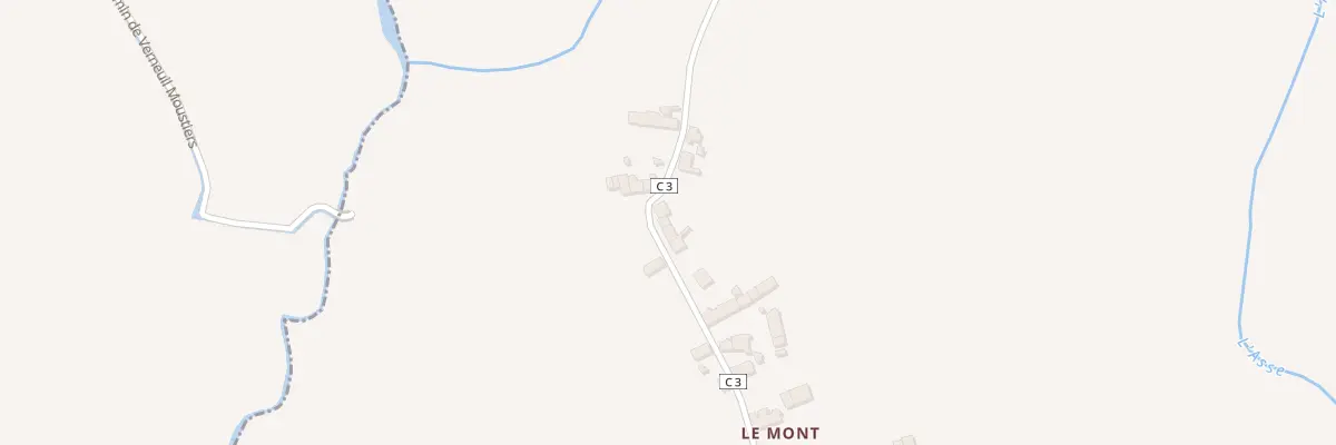Plan du 9 Le Mont à Lussac-les-Églises