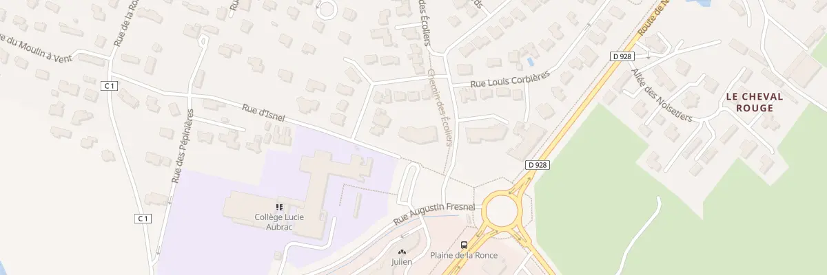 Plan du 103 Rue J B de la Quintinie à Isneauville