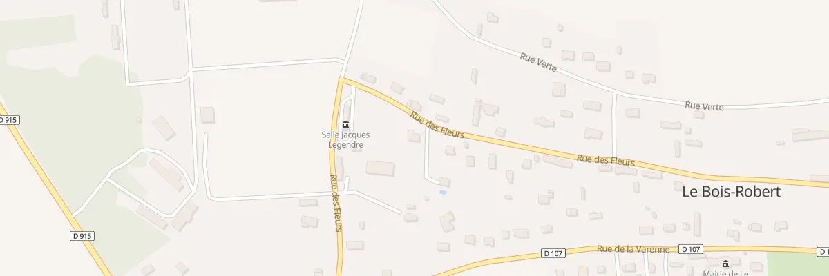 Plan du 368 Rue des Fleurs au Bois-Robert