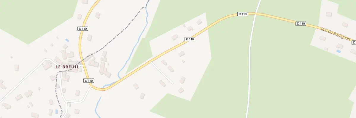 Plan du 7 Rue du Breuil à Beynac