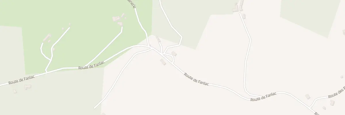 Plan du 1804 Rte de Fanlac à Montignac-Lascaux