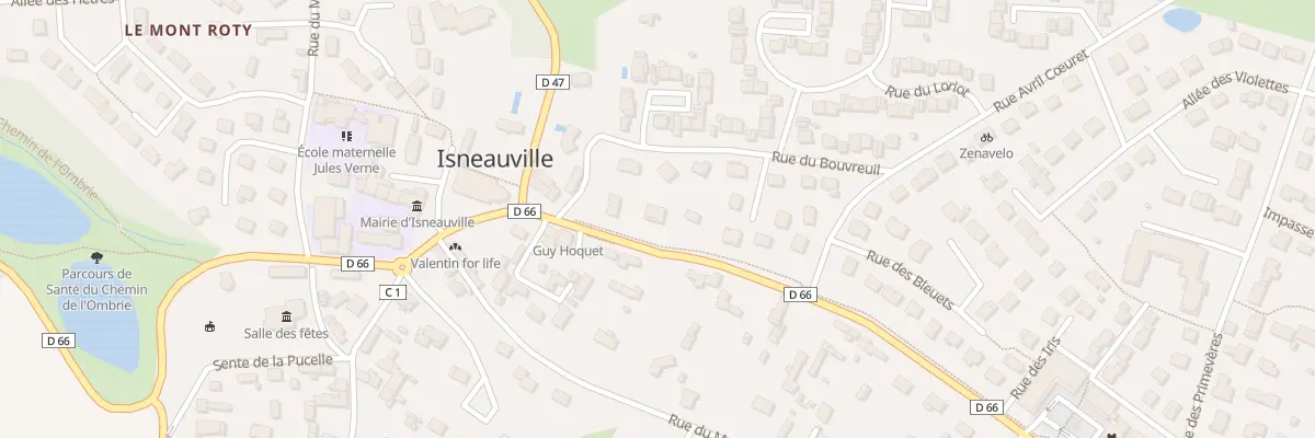 Plan du 506 Rue de l’Eglise à Isneauville