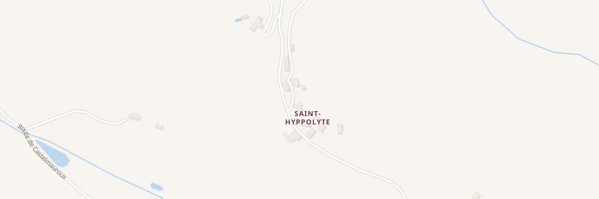 Plan du 5078 St Hippolyte à Bouloc-en-Quercy