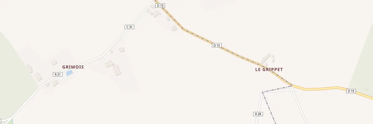 Plan du 1 Le Grippet à Dampierre-sous-Brou